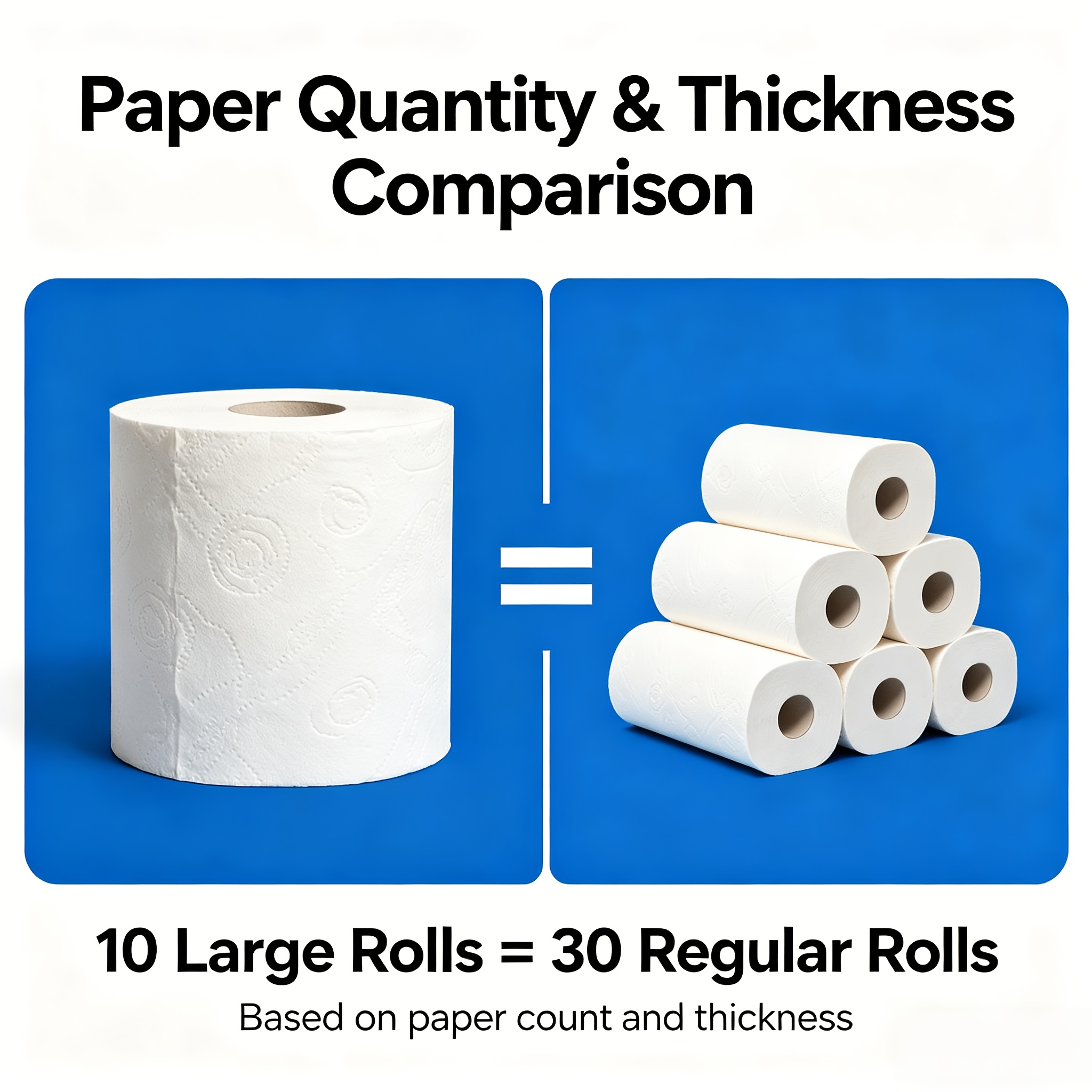 135G 10 Rolls 4" X 5.4" 128 Sheets Hotel Toilet Paper Core Roll... product image 6