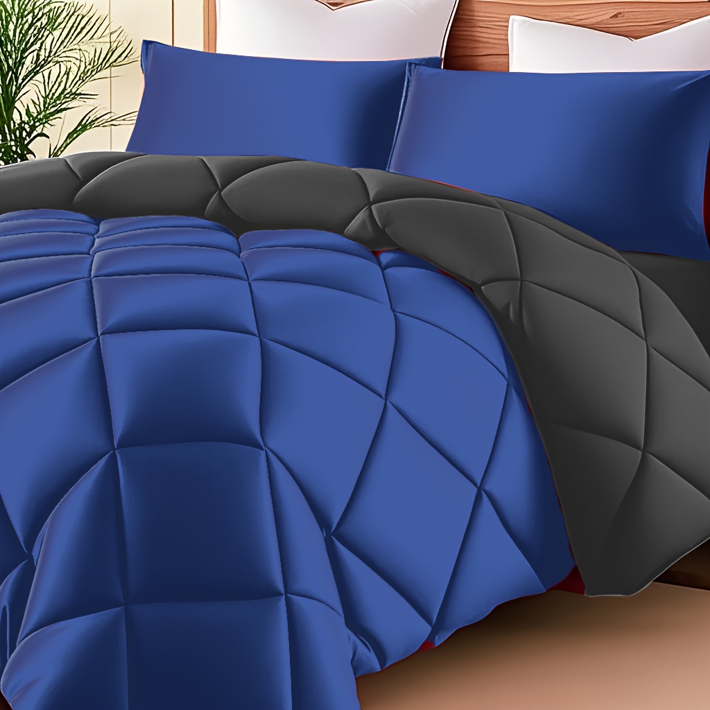 TEMU Cosybay Comforter Set, Lightweight All Season Soft Down Alternative Bed Comforter, 3pcs/2pcs Bedding With 1/2 Pillowcases, Twin:2pcs,, Best Gift