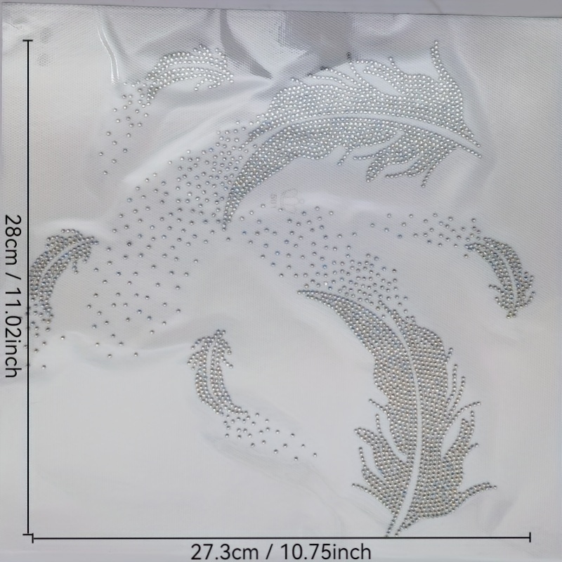 Hot Drill Picture Clothes Hot Drill Pattern Sticker Finished Picture Sticker Drill Auxiliary Materials Hot Drill Pattern Sticker