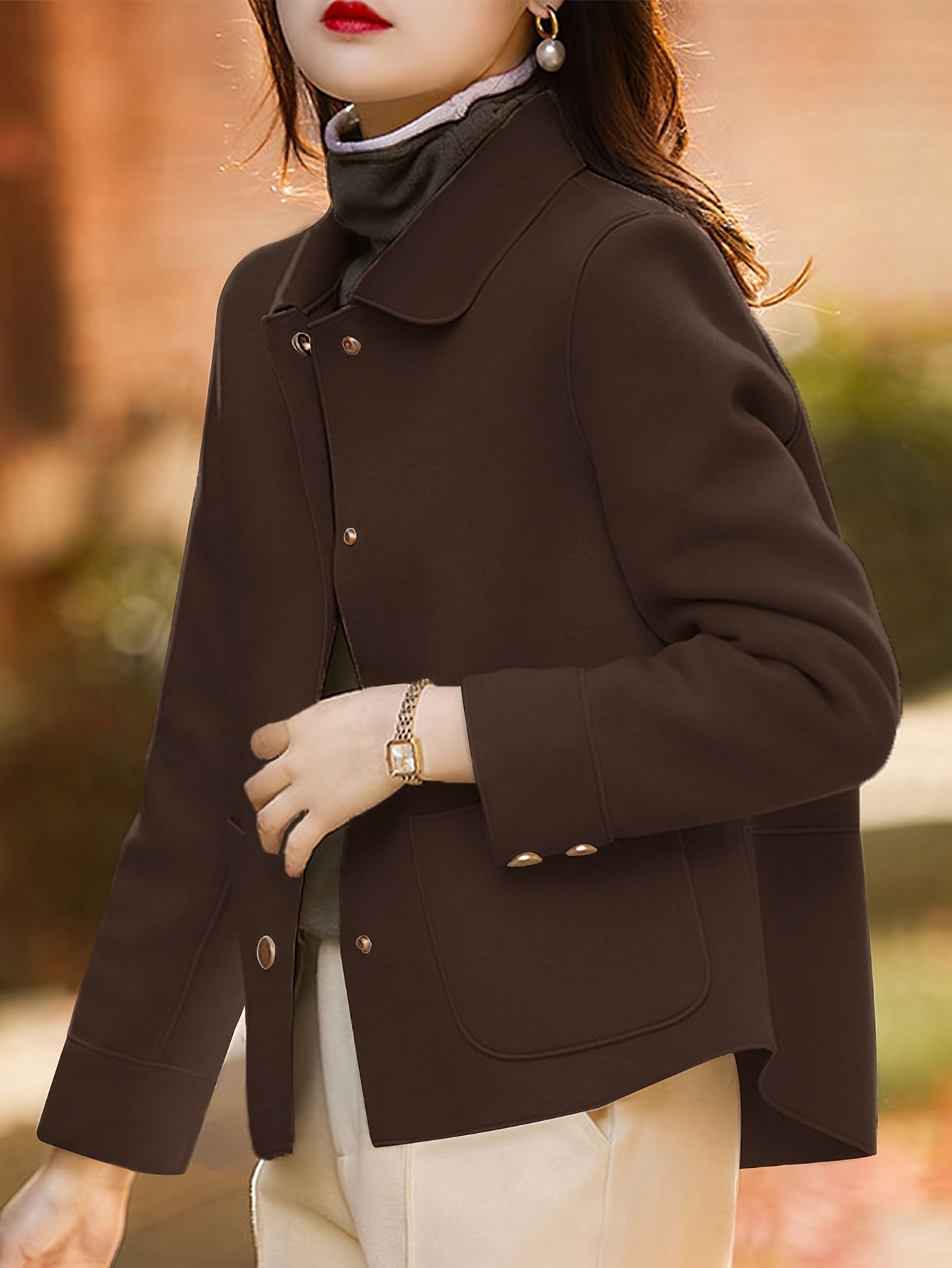 Effortless Chic Short Coat from Newness A stylish and versatile short coat perfect for elevating any outfit