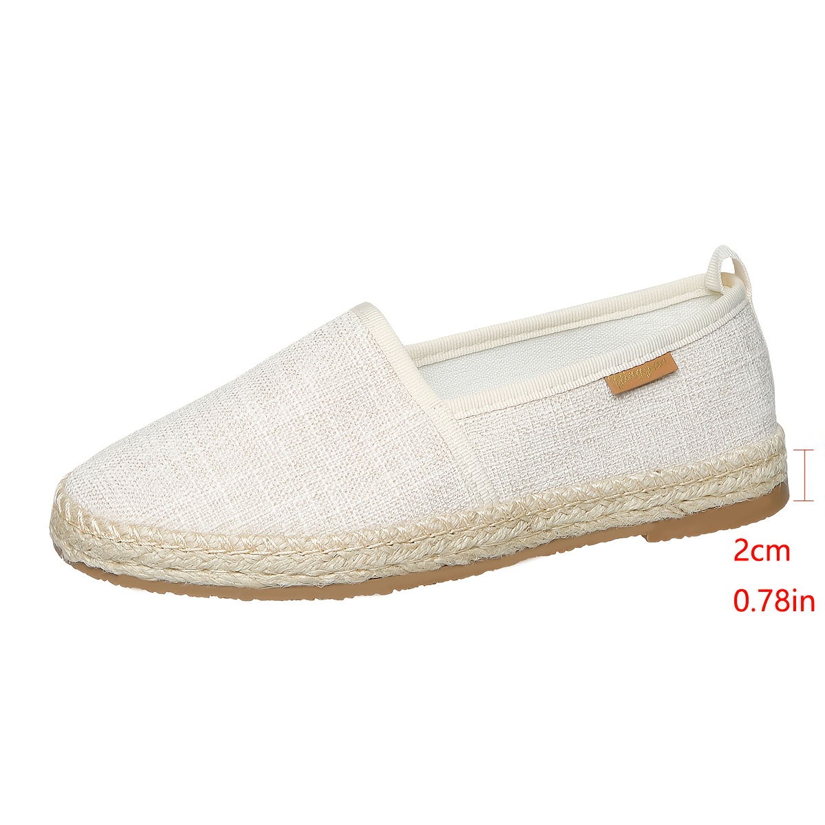 retro classic solid color womens flat shoes and loafers from 2025 casual   straw and hemp rope lazy shoes and fisherman shoes light comfortable and breathable suitable for daily outdoor   versatile for   Product details 2