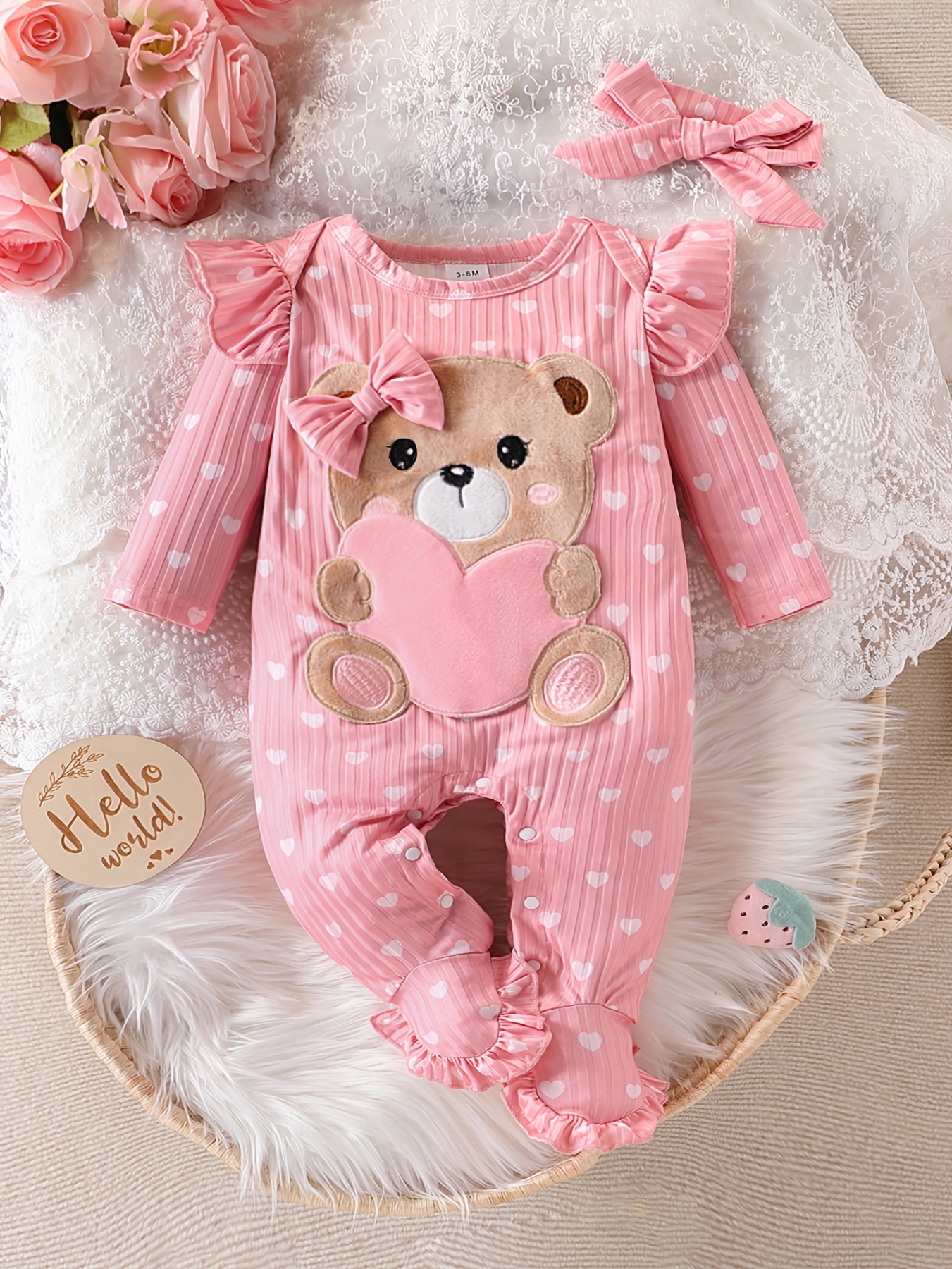 baby dresses 0-3 months Elegant Baby Girl Dress Toddler Party Communion Baptism Wedding Princess Dress, Champagne / 0-1 Year (80cm) main image 1