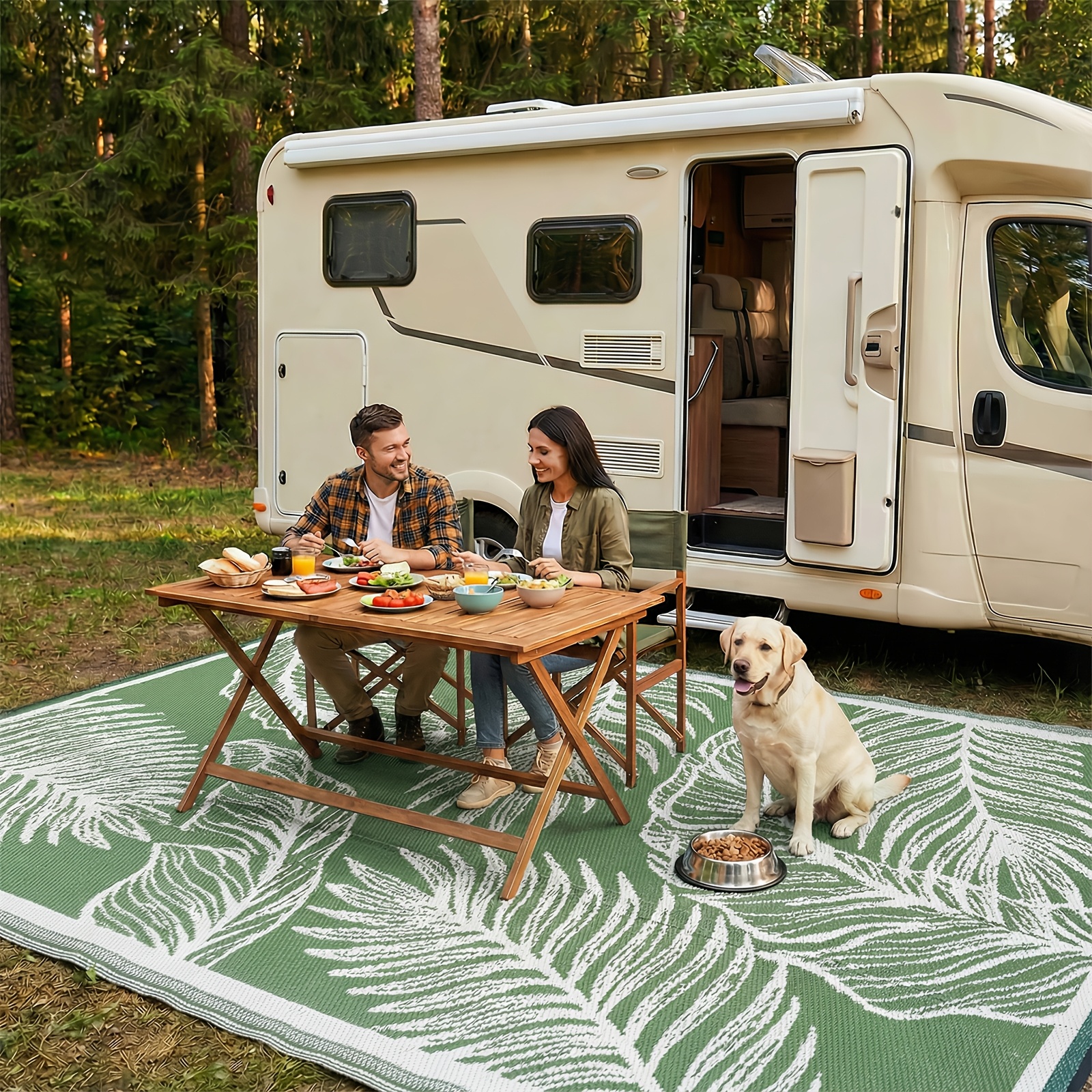 waterproof outdoor rugs sold on Temu United States