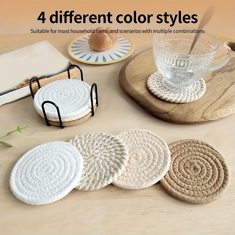 

4pcs Set Absorbent - For Kitchen, Dining & Coffee Tables - Decor