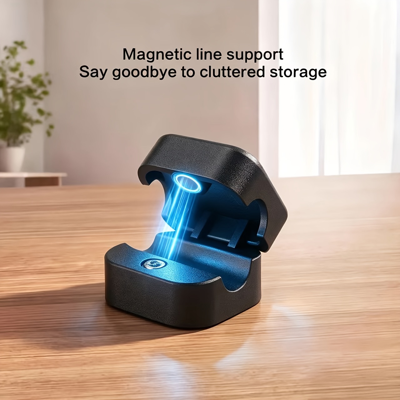 12pcs Cable Clips, Ultimate Cord Holder & Organizer for Home & Office
