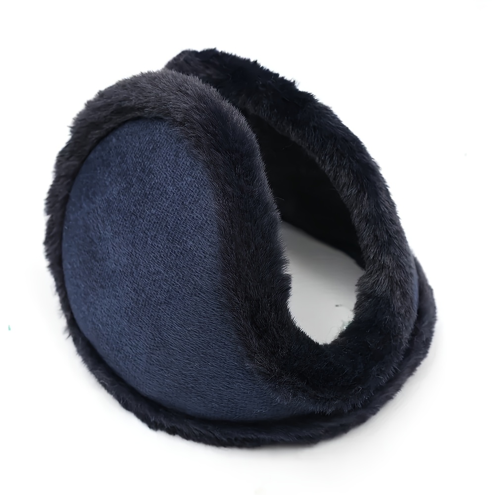 TEMU Orejeras de Peluche y para Mujeres y Hombres, Protección contra el Frío, Moda Otoño Invierno, Color Sólido, Protección para Exteriores