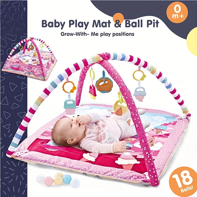 Ocean Ball Thema Speelmat Fitnessrek met Draagtas