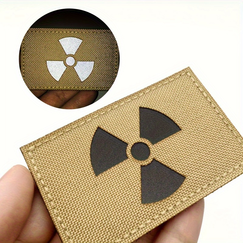 

1pc Ir Reflective Radiation Patches, Tactical Applique - And To