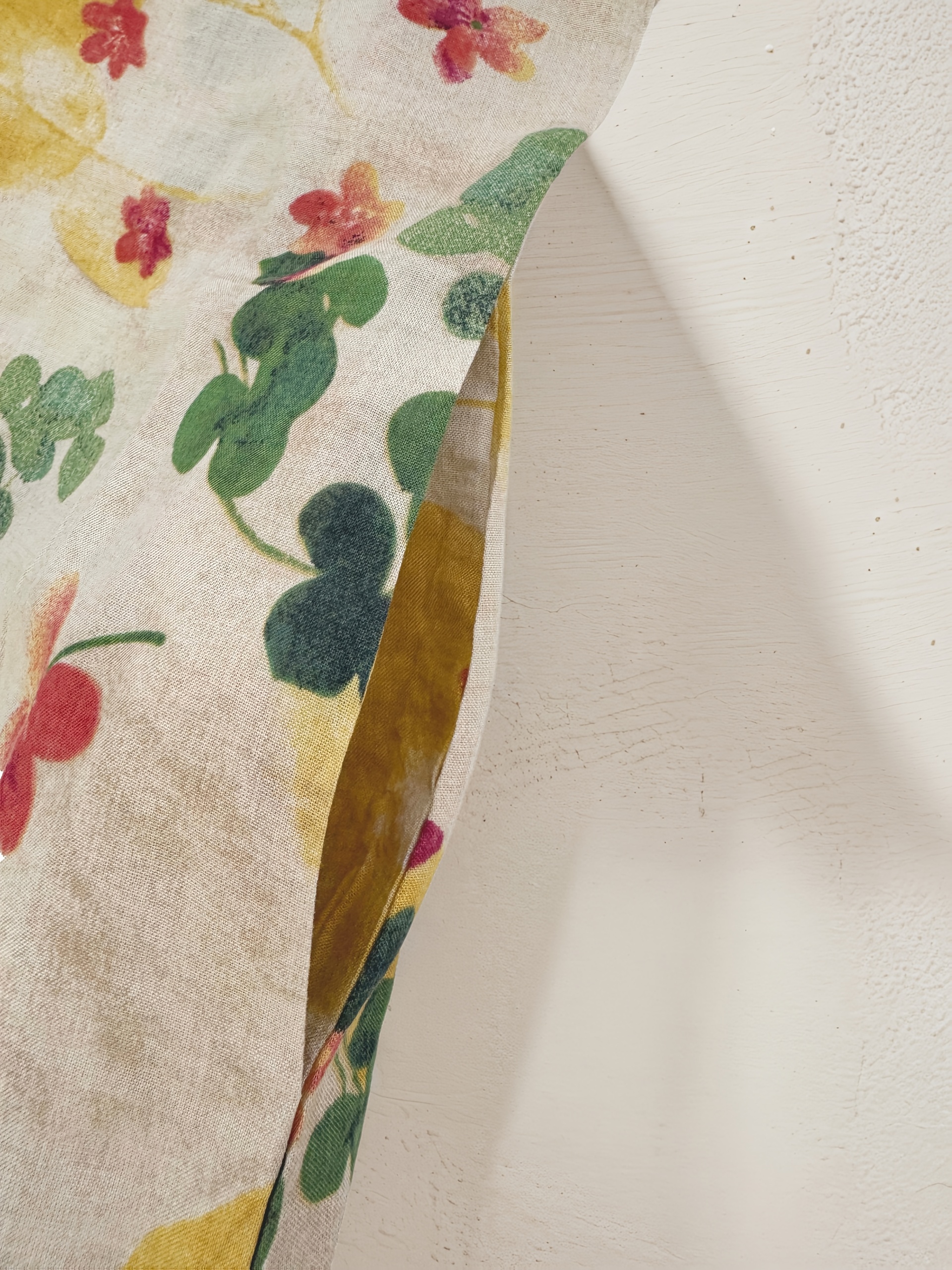 Women's Elegant Versatile Vintage Cheongsam Spring/Summer Short Sleeve Floral Print Dress