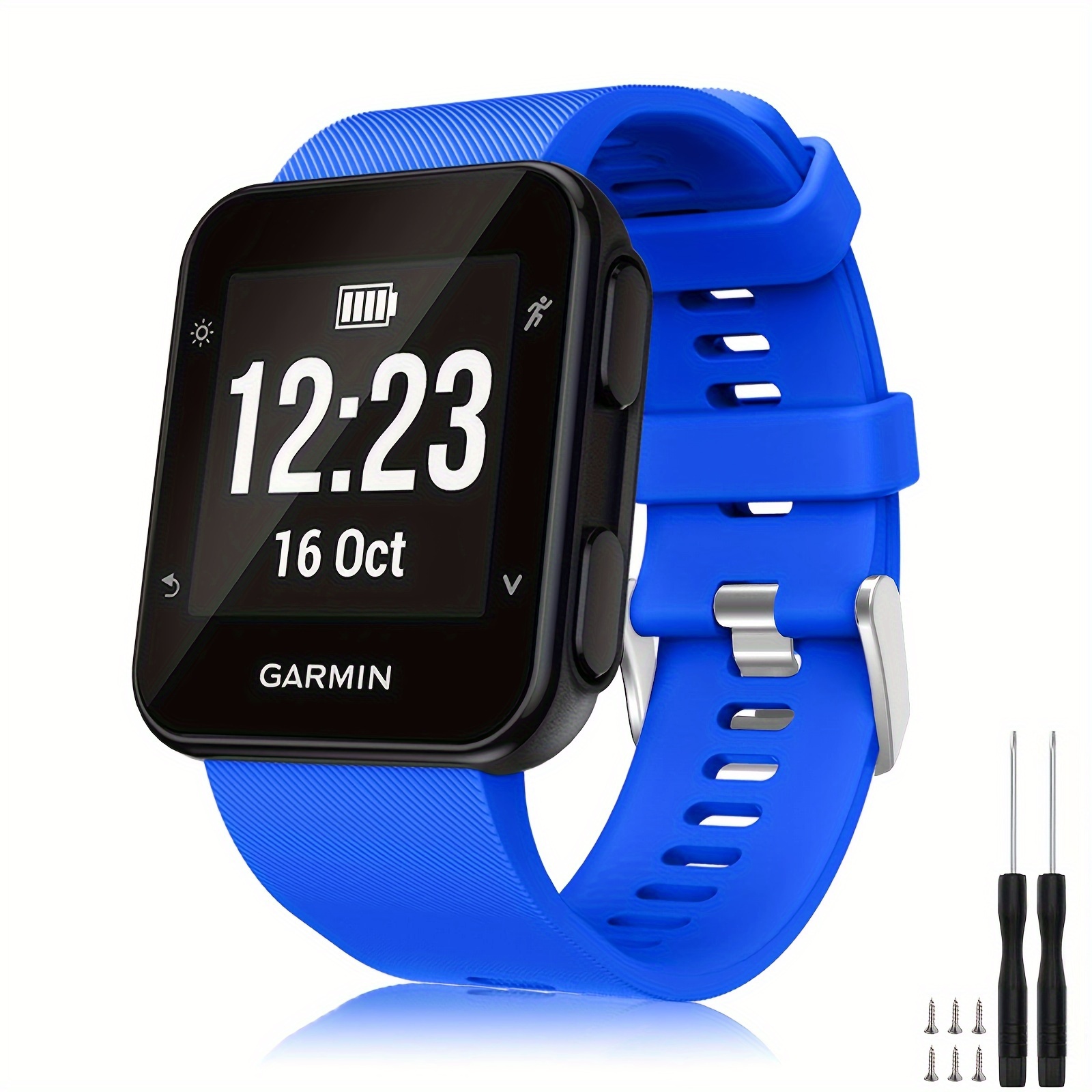 For Garmin Forerunner 35 Strap Silicone Fitness Replacement Wrist Watch  Band