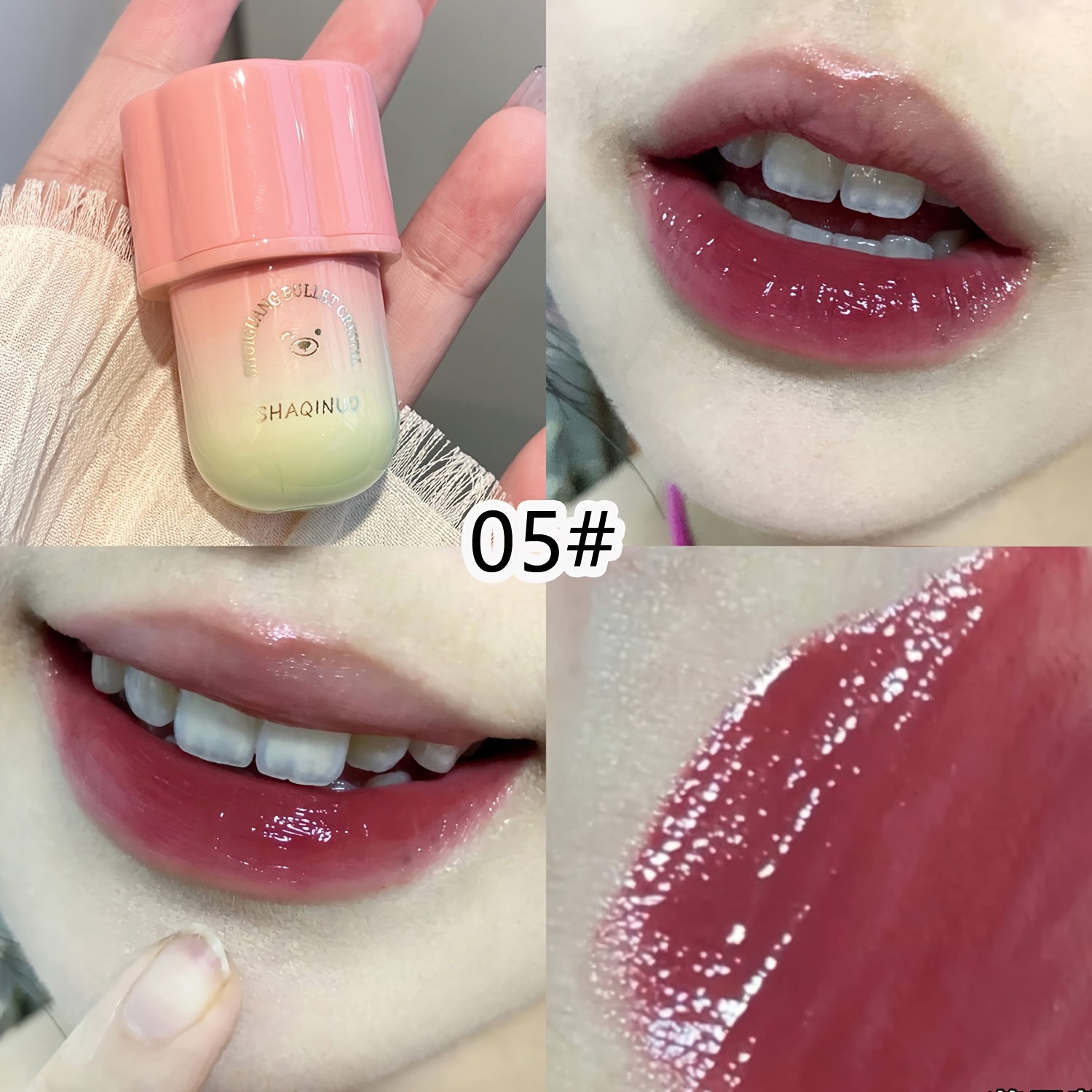 Watery Gloss Clear Lip Jelly for Hydrated Pout