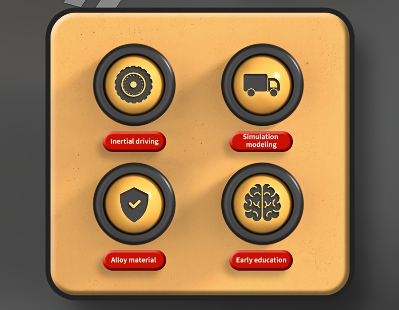 alloy simulation model construction site vehicle toy container including launch track including container truck tower crane 6 small cars tractor excavator bulldozer roller forklift mixer etc no electricity certificate complete truck building block building block building set truck model toy trailer truck toy for boy alloy car and trailer low bed trailer toy construction vehicle toy mini excavator toy Product details 1