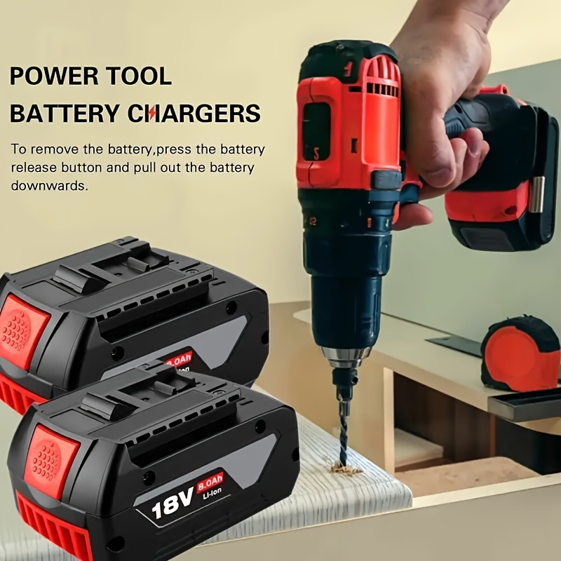 HOT Bosch Power Tools Battery Two Bosch 18v Power Tool