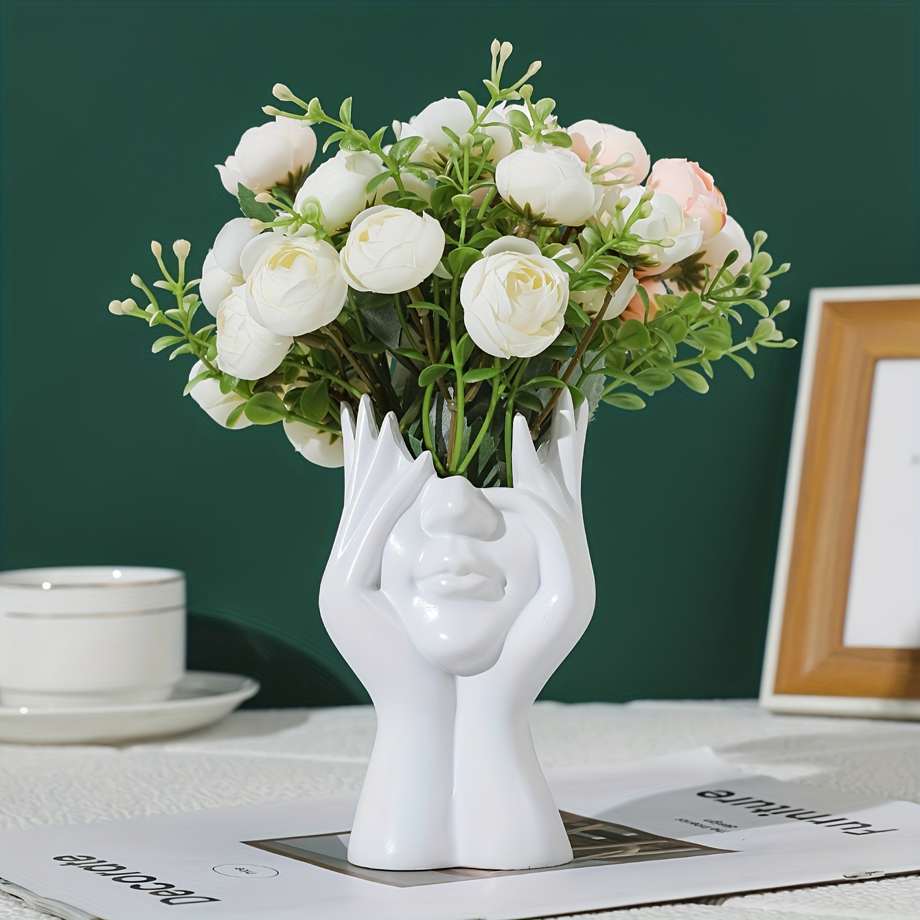 hand Flower 手 花瓶 オブジェ hand Flower 手 花瓶 オブジェ