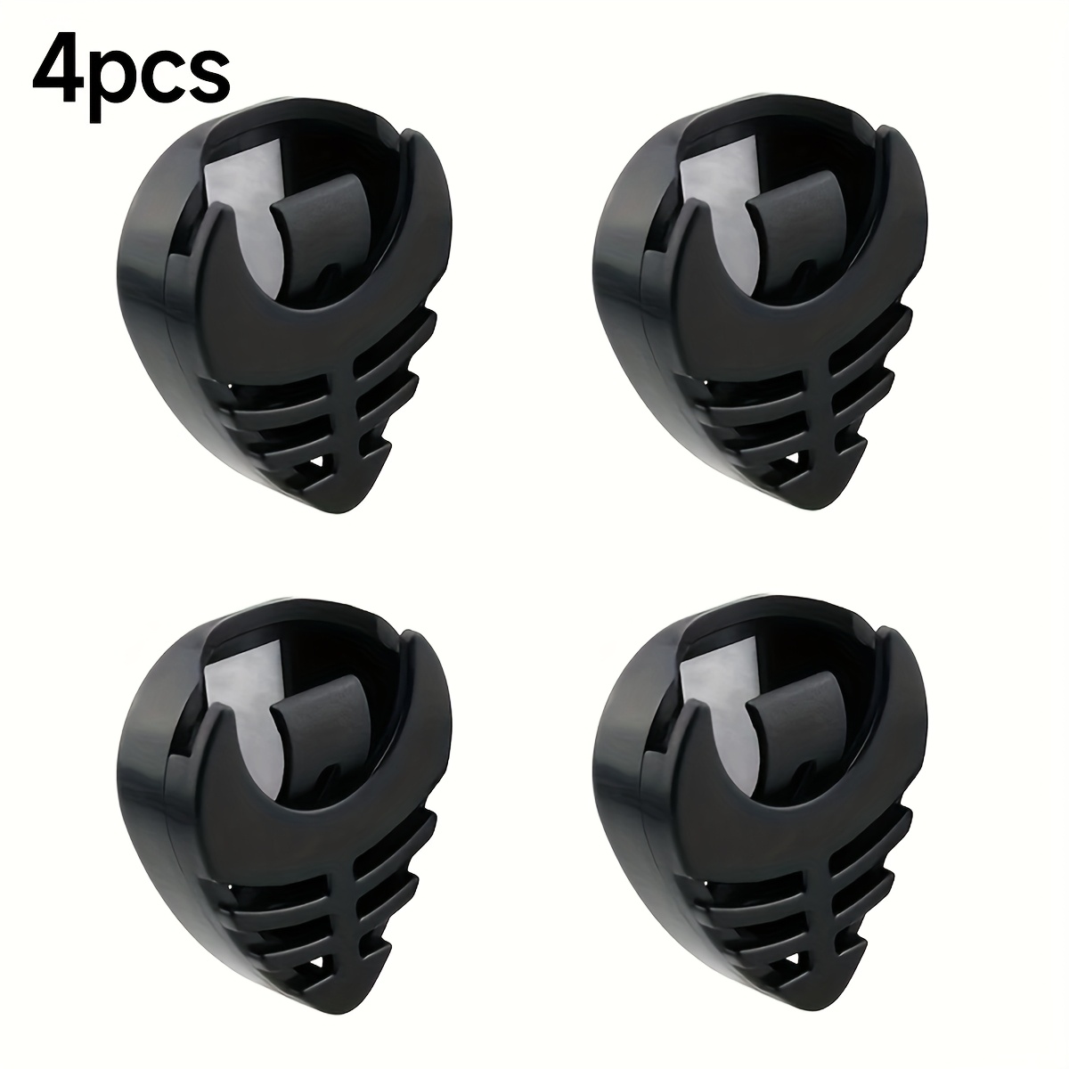 TEMU New 2026 Model, 2/4/6/8/12pcs Portable Guitar Pick Holder, High-quality Thickened With Adhesive Backing, Usable Anywhere, Holds 1-6 Picks