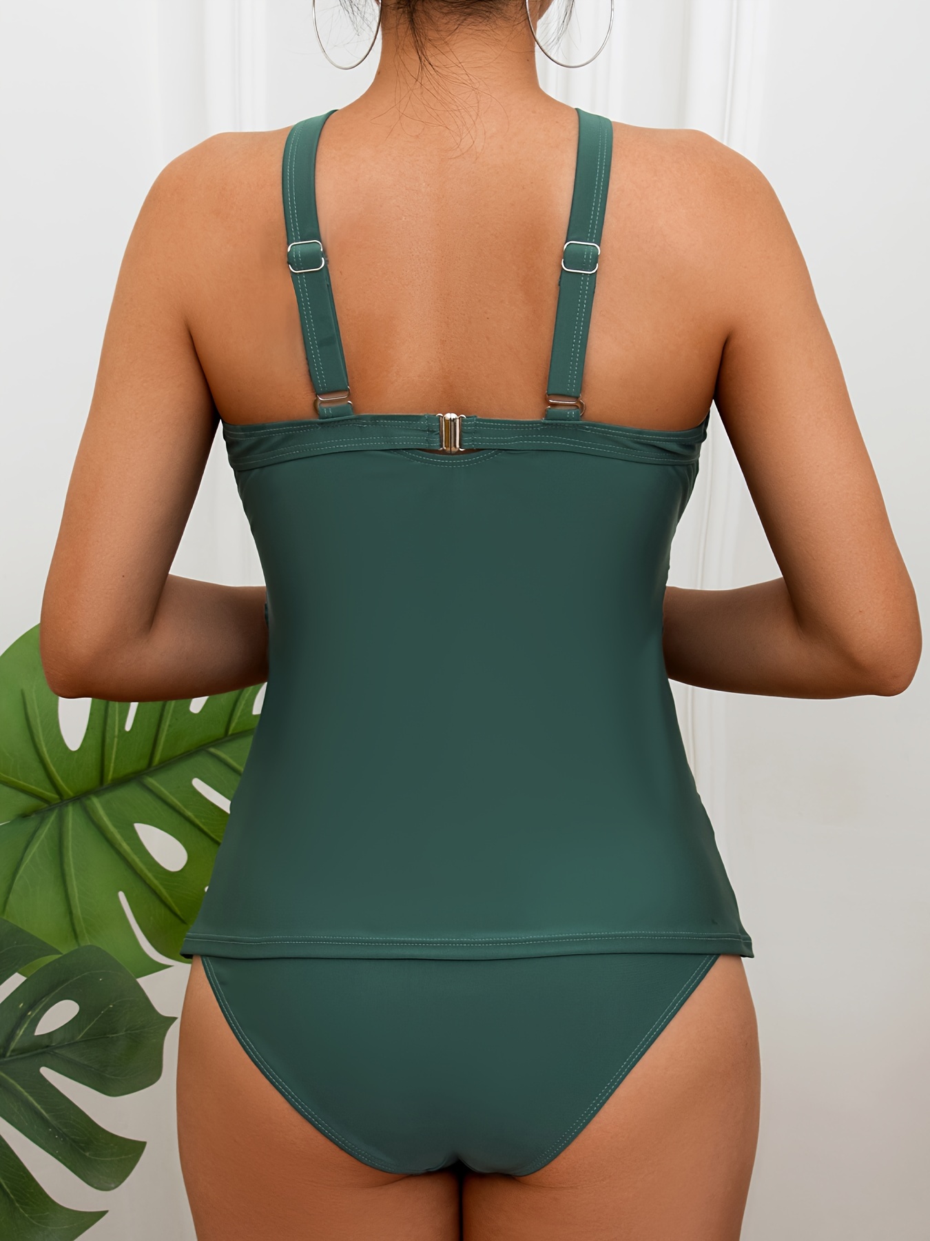 Emerald store green tankini