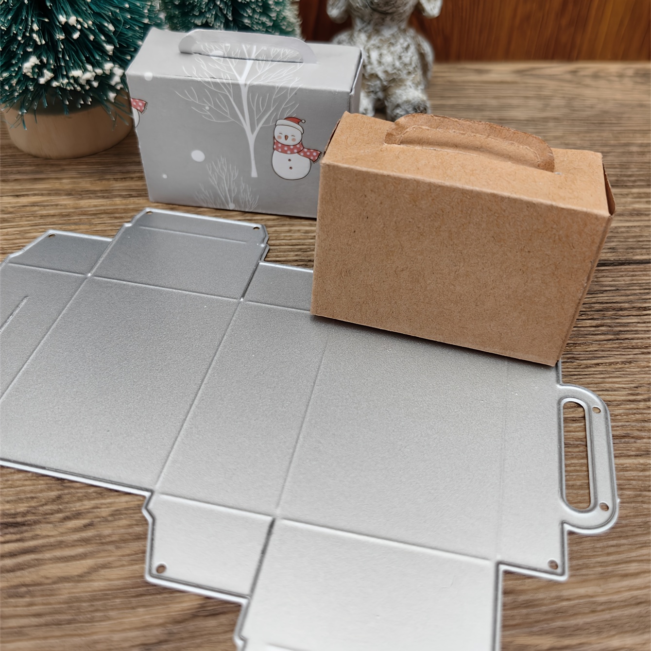 E-shop 2025-. Süßigkeiten Schokolade Geschenkbox Serie, mit verschiedenen Anlass-Box-Mustern, Metall Schneideformen, Scrapbooking und kann für