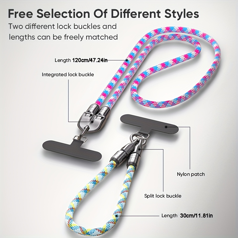 Type-C Lanyard Data Cable, Supports PD240W Fast Charging & Data Transfer