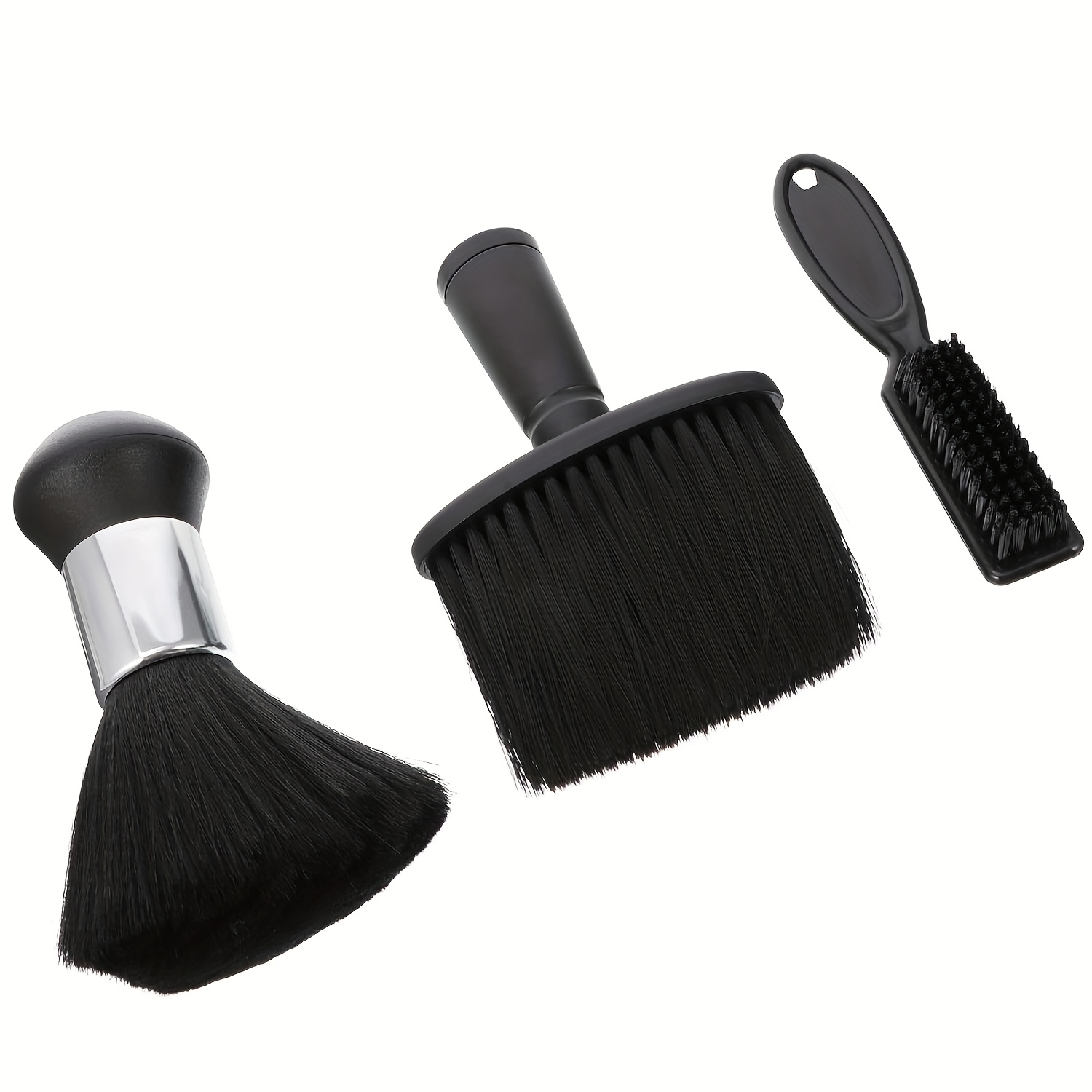 Image of High-quality Neck Dusting Brush For Barbers, Featuring Soft Bristles And An Ergonomic Handle, Ideal For Men And Women [ For Grooming , Necks, Shoulders, And Beards] - An Essential For Barbers