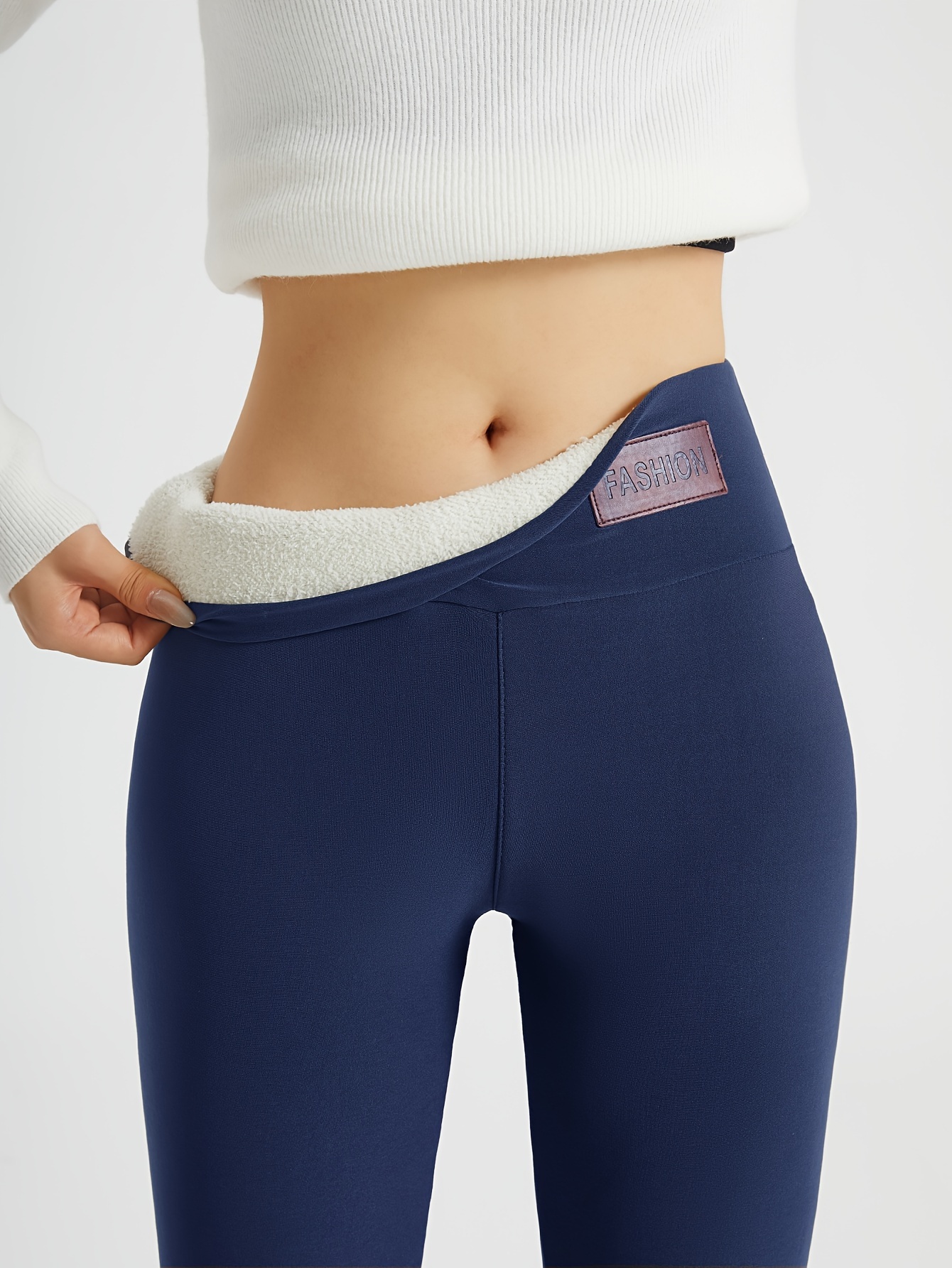 Activewear Leggings Aerie Fleece Leggings OFFLINE By Aerie Real Me