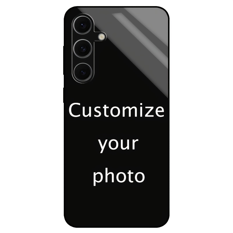 TEMU Phone Case - Custom Patterned Photo Phone Cases For Galaxy S24 Fe/s23 Ultra/s22, Personalized Diy Covers With High-definition Acrylic , Perfect