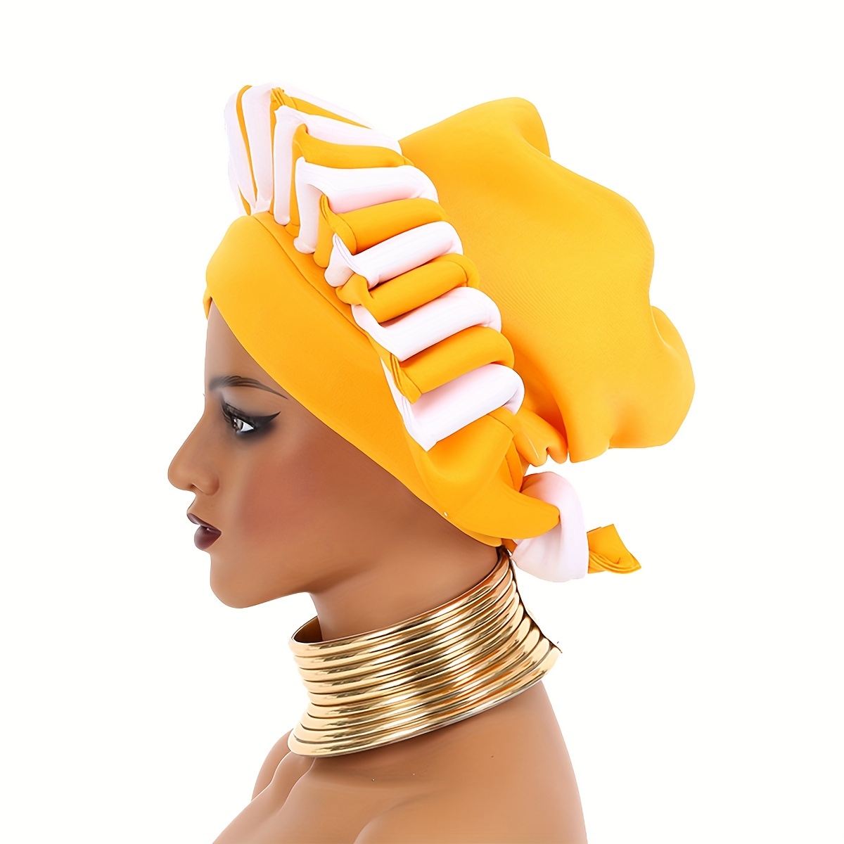 Sombrero musulmán africano, hiyab de corona tejida a mano, estilo étnico boho, turbante de capa espacial, accesorio cultural, accesorio de fotografía de cosplay, suministro para fiestas LARP, accesorio para representaciones teatrales.