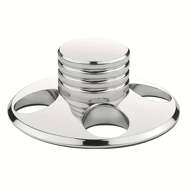 TEMU Stabilisateur de Poids de Disque en Métal 240G pour Platine Vinyle | Pince de Réduction de Bruit pour LP, Réduit les Vibrations et la