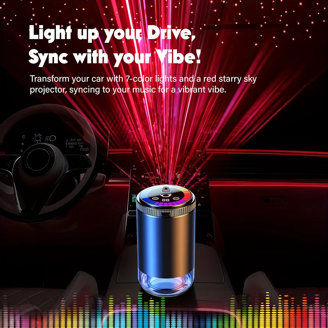 car diffuser show starry french scented essential oils perfumes adjustable fragrance concentration eliminate odor long use for 6 months ocean details 2