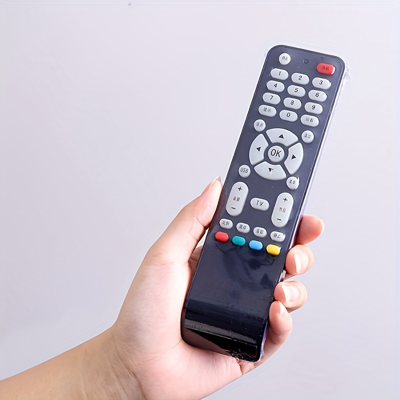 10pcs Transparent Heat Shrink Bags for TV and Remote Control - Waterproof, Dustproof Plastic Film
