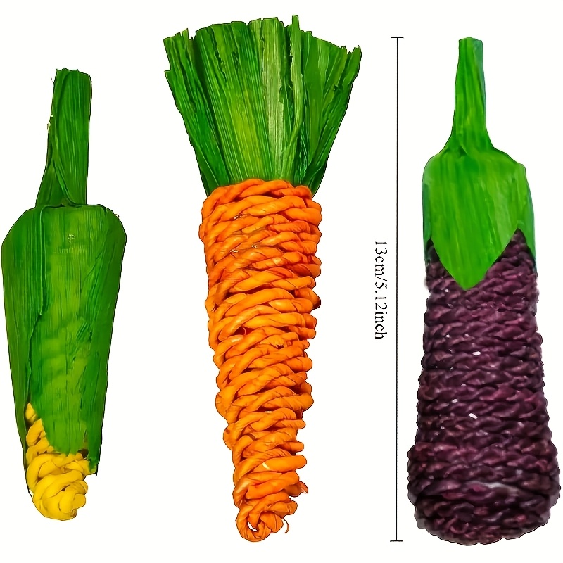Non-Toxic Bite-Resistant Rabbit Chew Suitable for Guinea & Small Pets - Dental Cleaning Chewable Bone/Shaped Chewers, Wear-Resistant Rabbit Teeth Cleaners for Indoor Play, Safe Chewer for Rabbits, Guinea Pig Boredom - Image 2