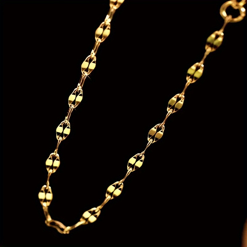 Boho Vintage Lip Chain Bracelet for Casual Attire