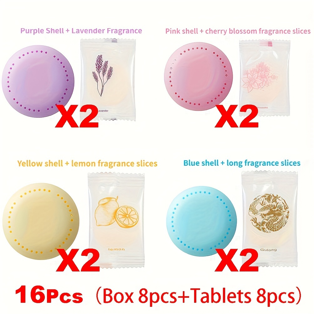 8-pack Solid Air Freshener Aromatherapy Tablets With Long-lasting ...