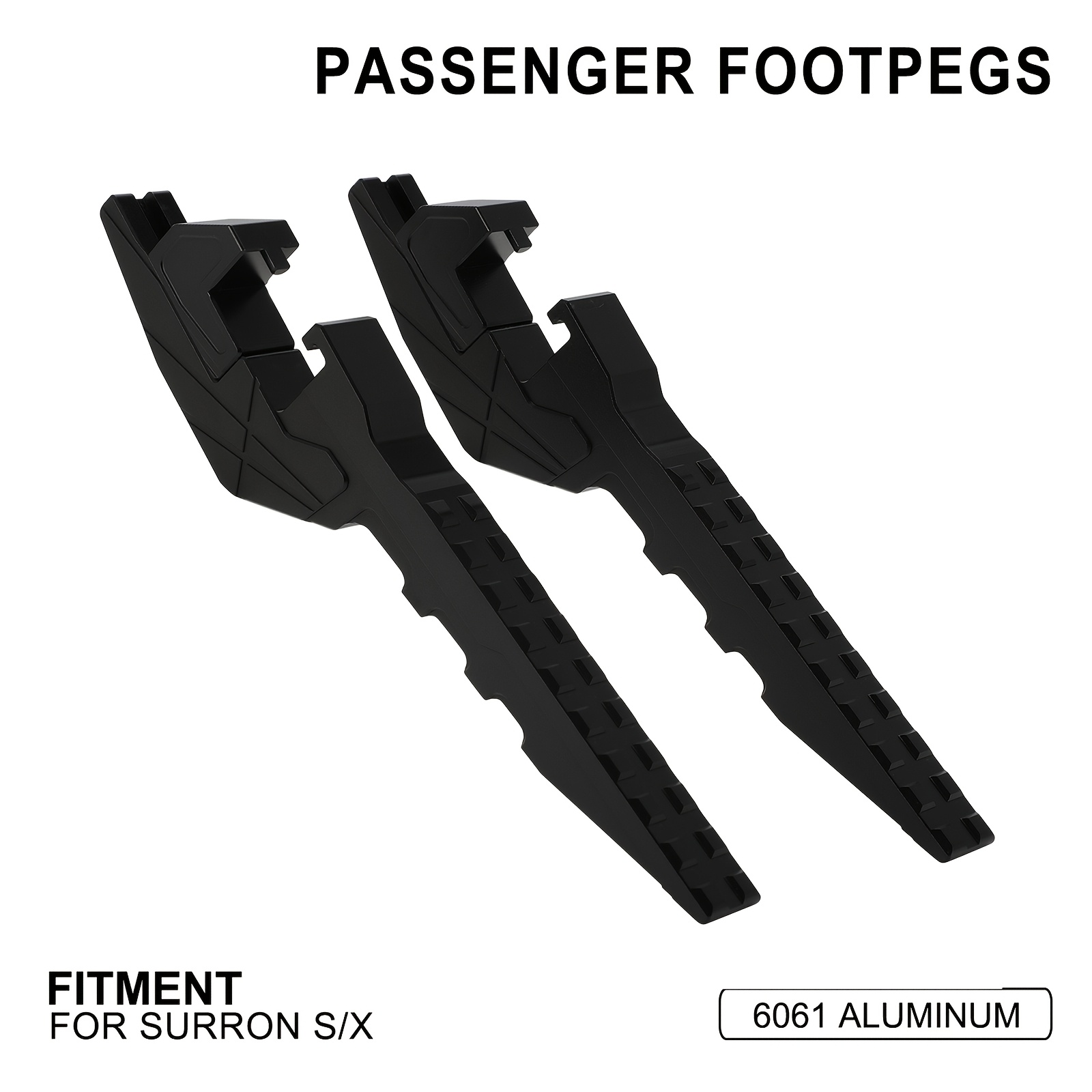 TEMU Reposapiés para motocicleta, reposapiés delanteros para acompañante, universales para , para EXC XC FE WR CRF RMZ X/S XXX X3 MX3 MX4 MX5 TL4000