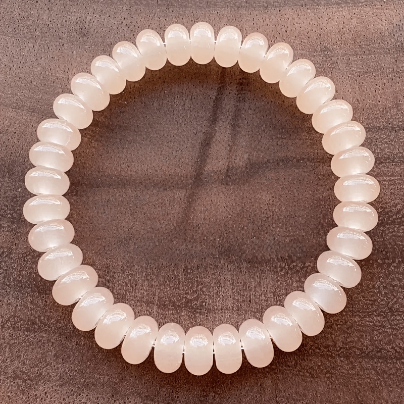 Handcrafted Amethyst Bead Bracelet for Women