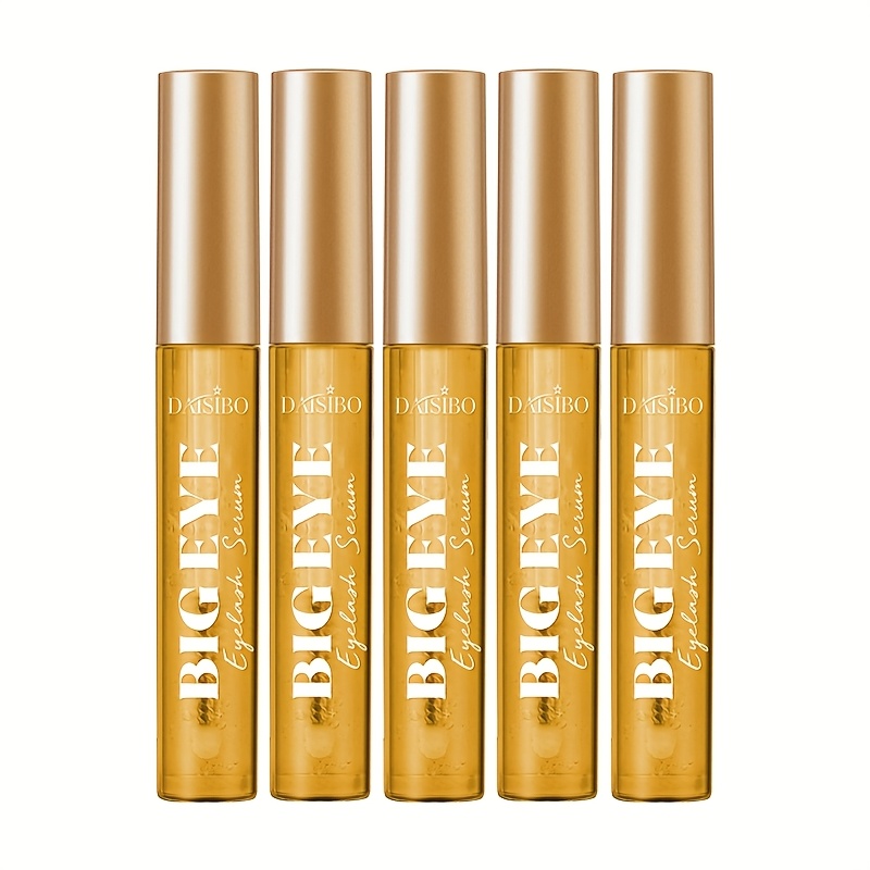 5pcs Eyelash Nourishing Serum, Eyelash And Eyebrow Enhancing , , Deep Hydration, Eye Makeup Gel