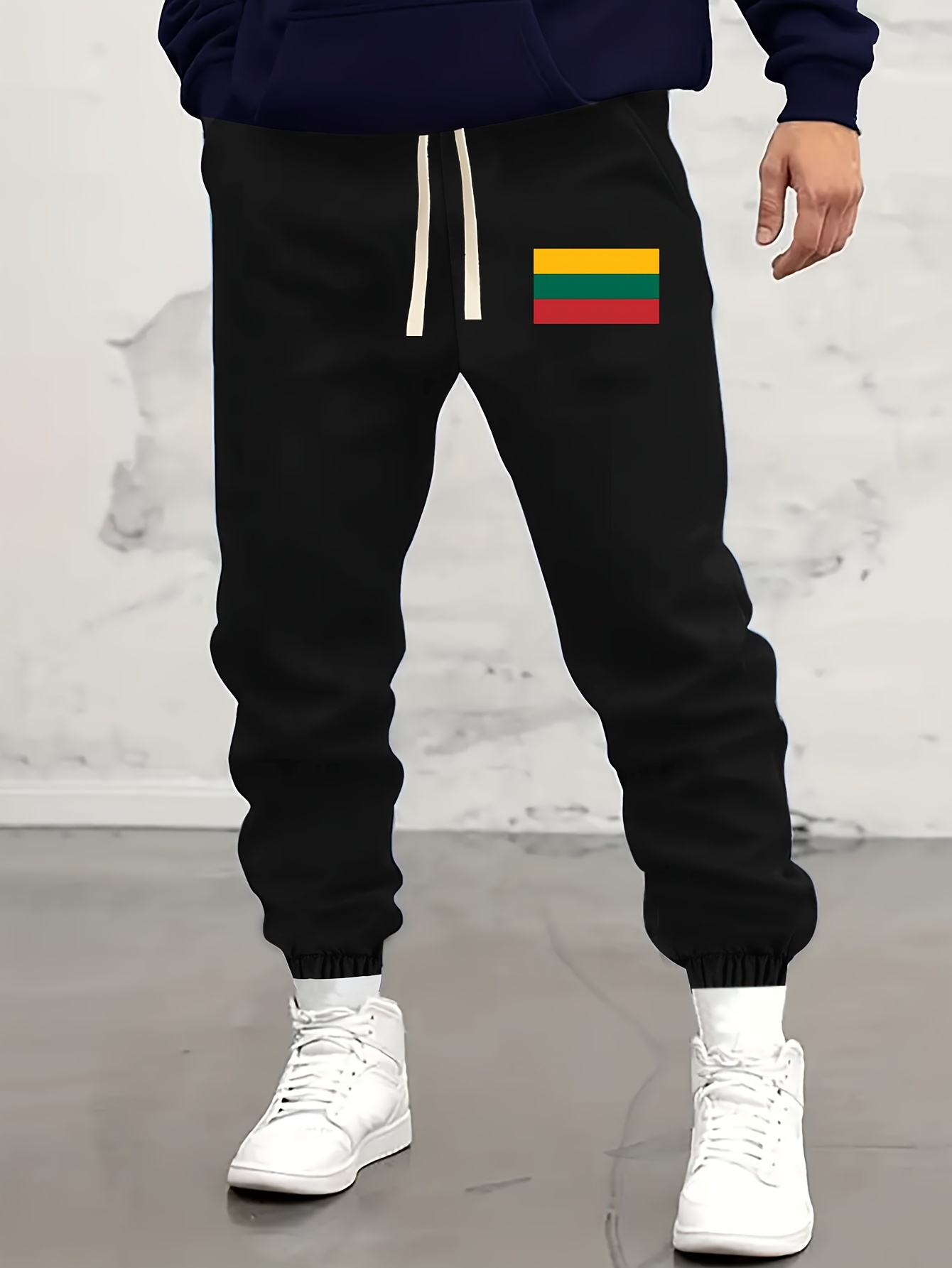 Anime Character Print Men's Pants Drawstring Sweatpants - Australia
