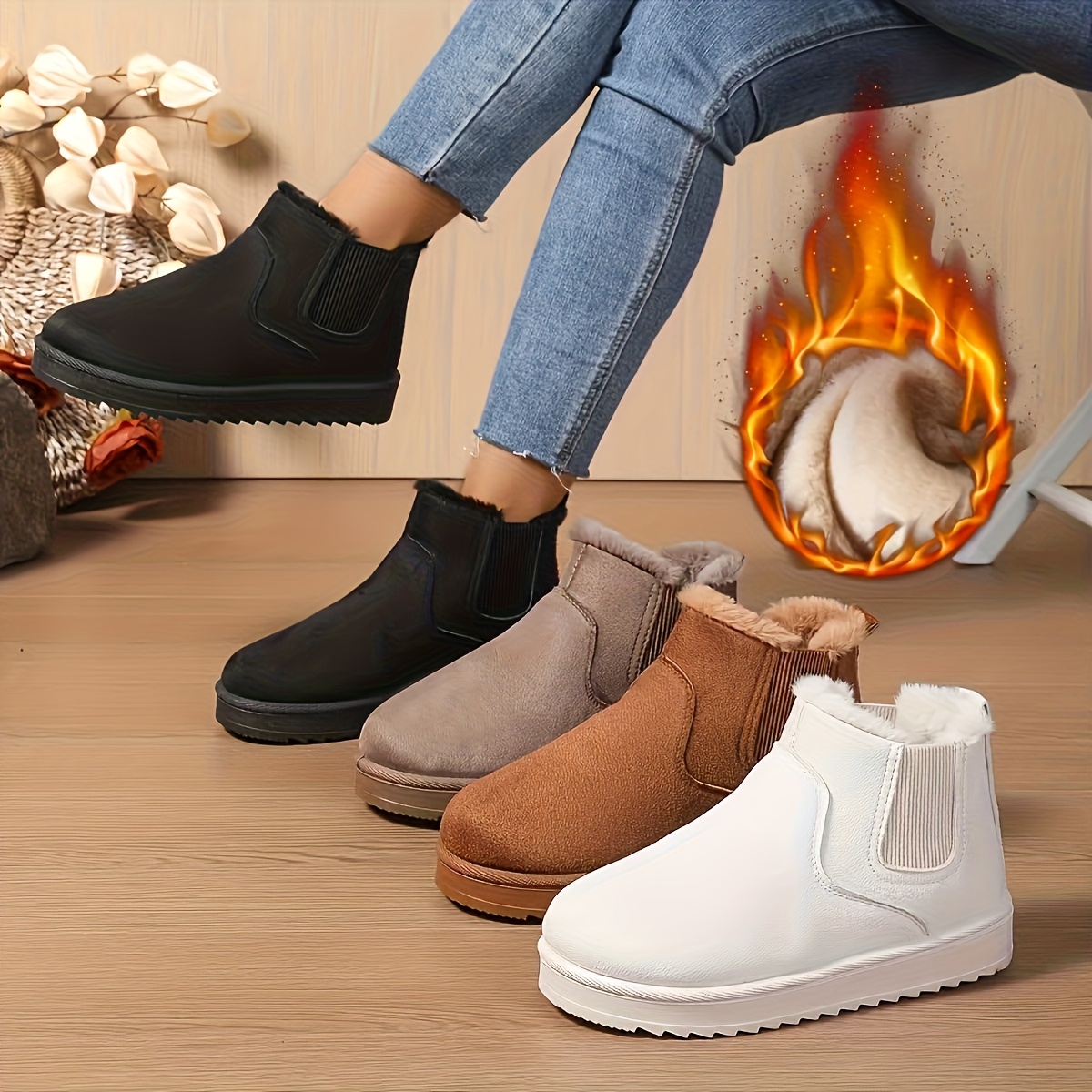 Fashionable Ankle Boots Image 2