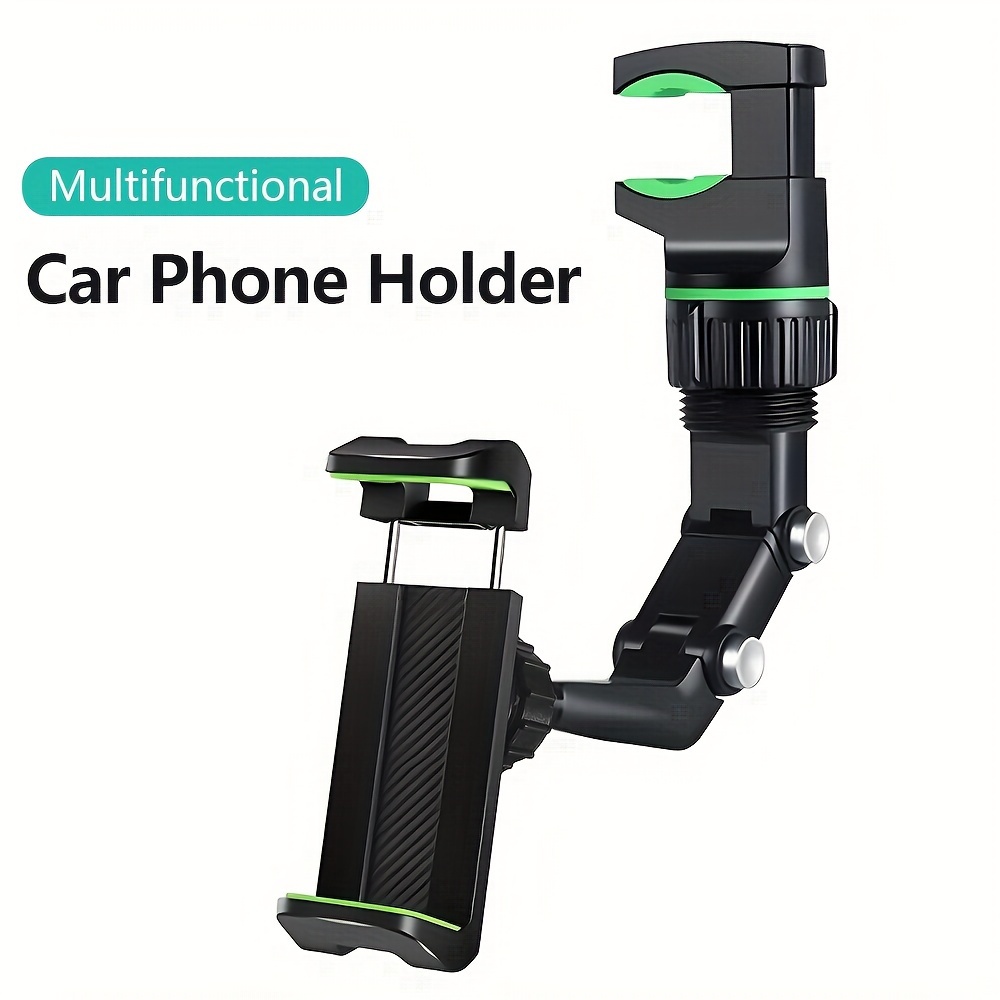 

Multi-functional 360° Rotating Car Phone Holder Phone Bracket, Car Rear Seat Clip Mobile Phone Holder, Universal Portable Rotary Holder