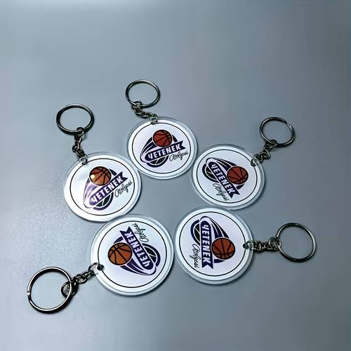 custom acrylic keychains bulk order personalized engravable key tags with metal loops durable text design gifts suitable for corporate branding events pet lovers bulk orders