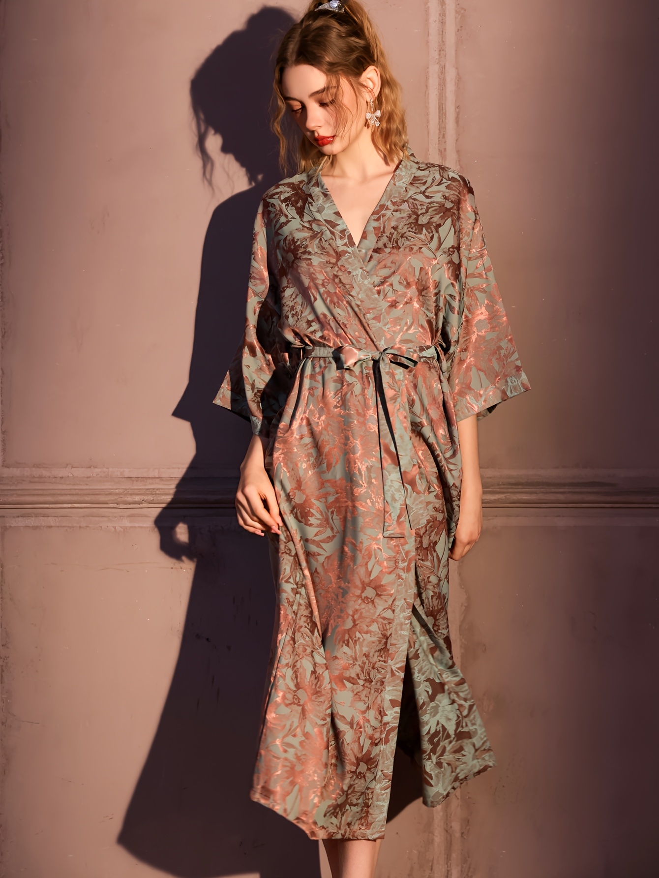 long dressing gowns women sold on Temu Australia