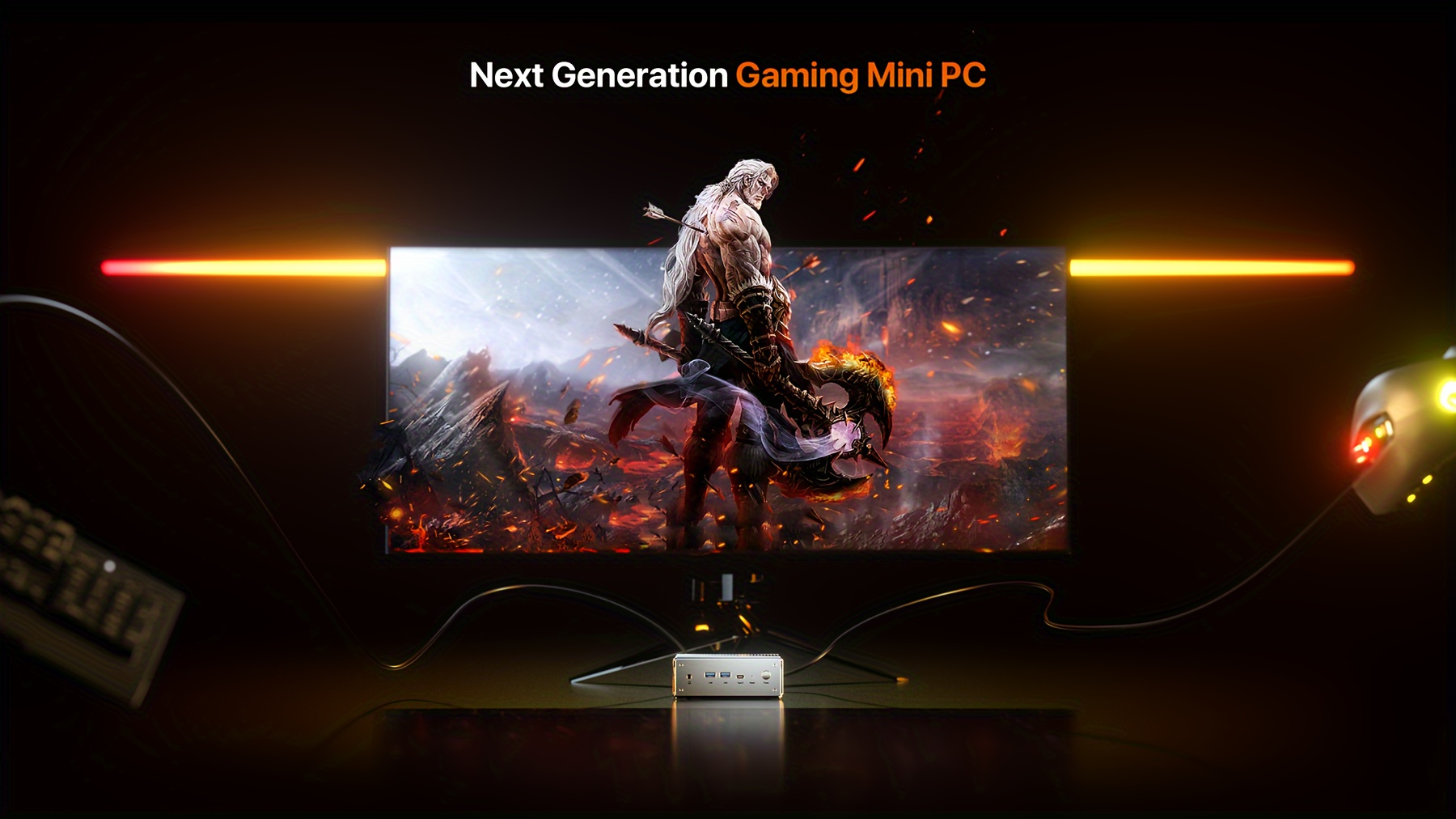   gaming     7 7840hs8c 16t up to 5 1ghzradeon 780m 32gb ddr5 5600mhz   1tb ssd 4k hd bt5 2 dual hdtv wifi6 2 4g 5    all desktop pc rgb lights details 2