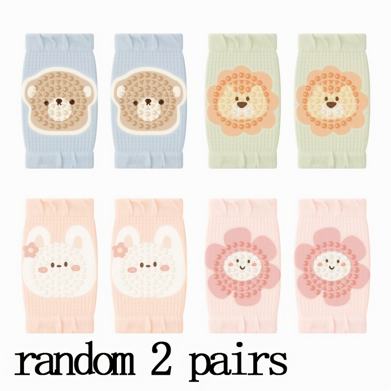 1/2 Pair Random New Style Baby Knee Pads