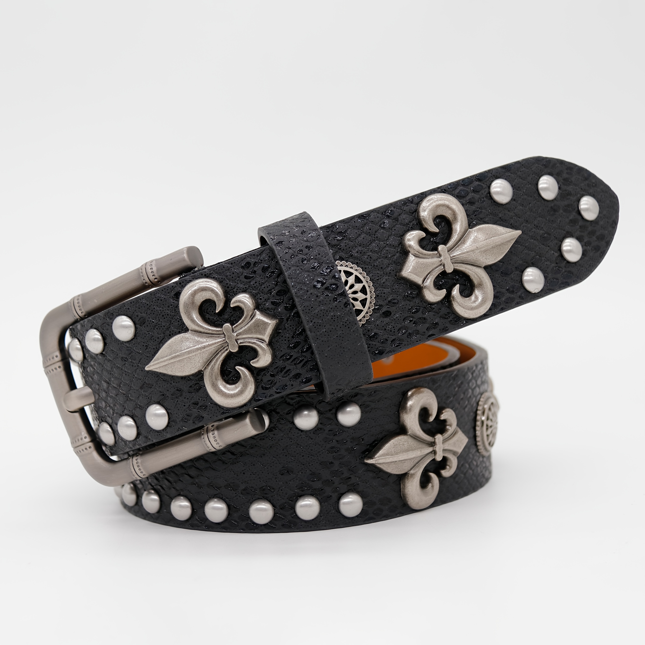 mens cinto punk rock fivela resistente acessório - Temu Brazil