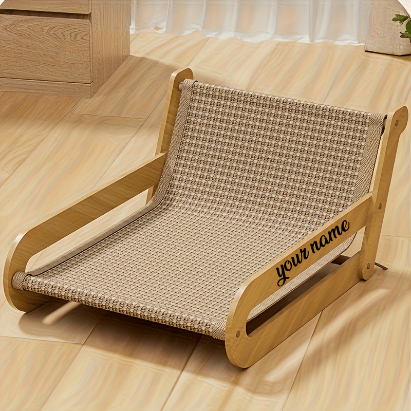 customizable extra large cat scratching board and cat lounger   suitable for   play and rest durable and wear resistant   custom name   with marker doodle Product details 2