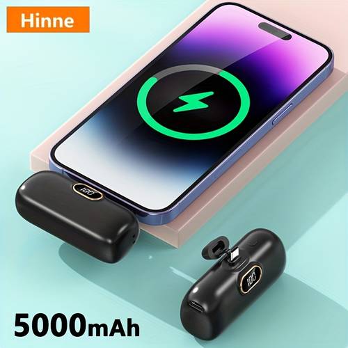 5000mah mini portable charger battery pack travel phone charger emergency power bank usb mobile backup battery pack gift