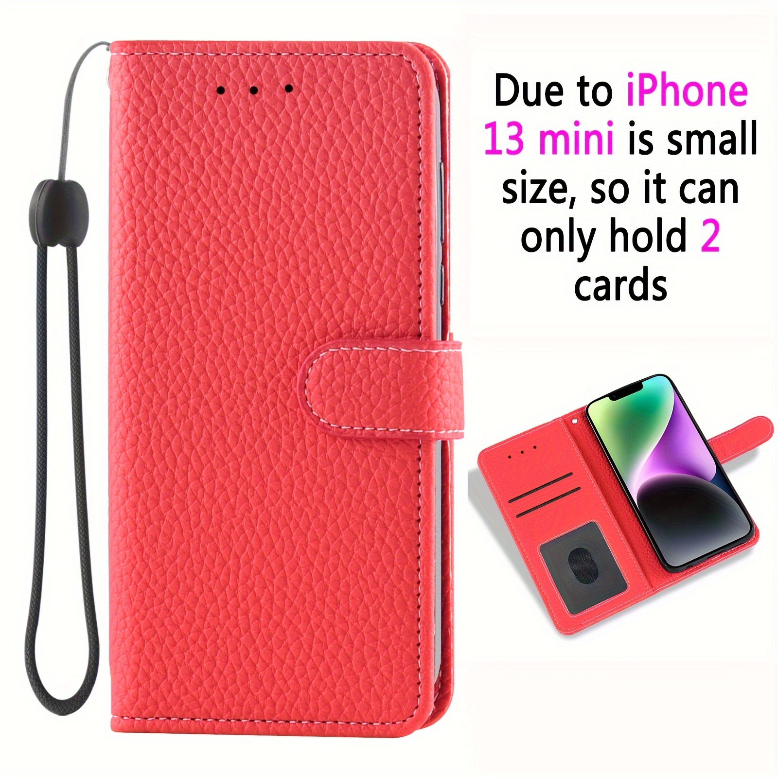 Wallet Phone Case Iphone 5/5s/6/6s/7/8 Plus/se - Temu