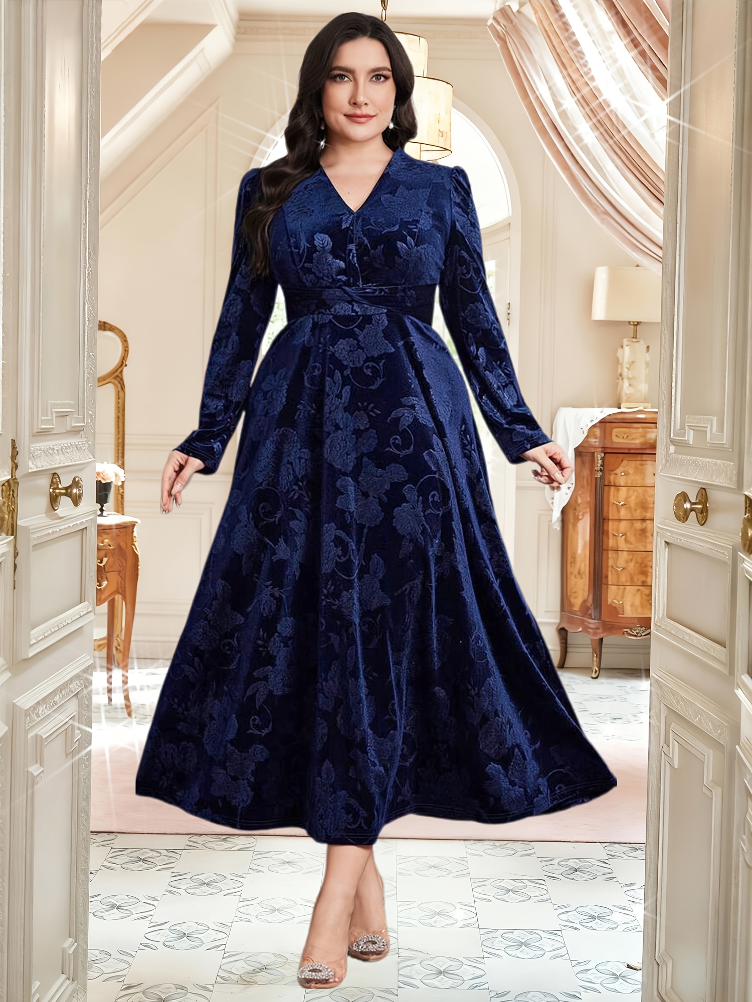 denim casual dresses Blue Planet | Full Size Notched Short Sleeve Dress VIPAPRIL its perfect for casual US Size:7 Fanci Club - The
