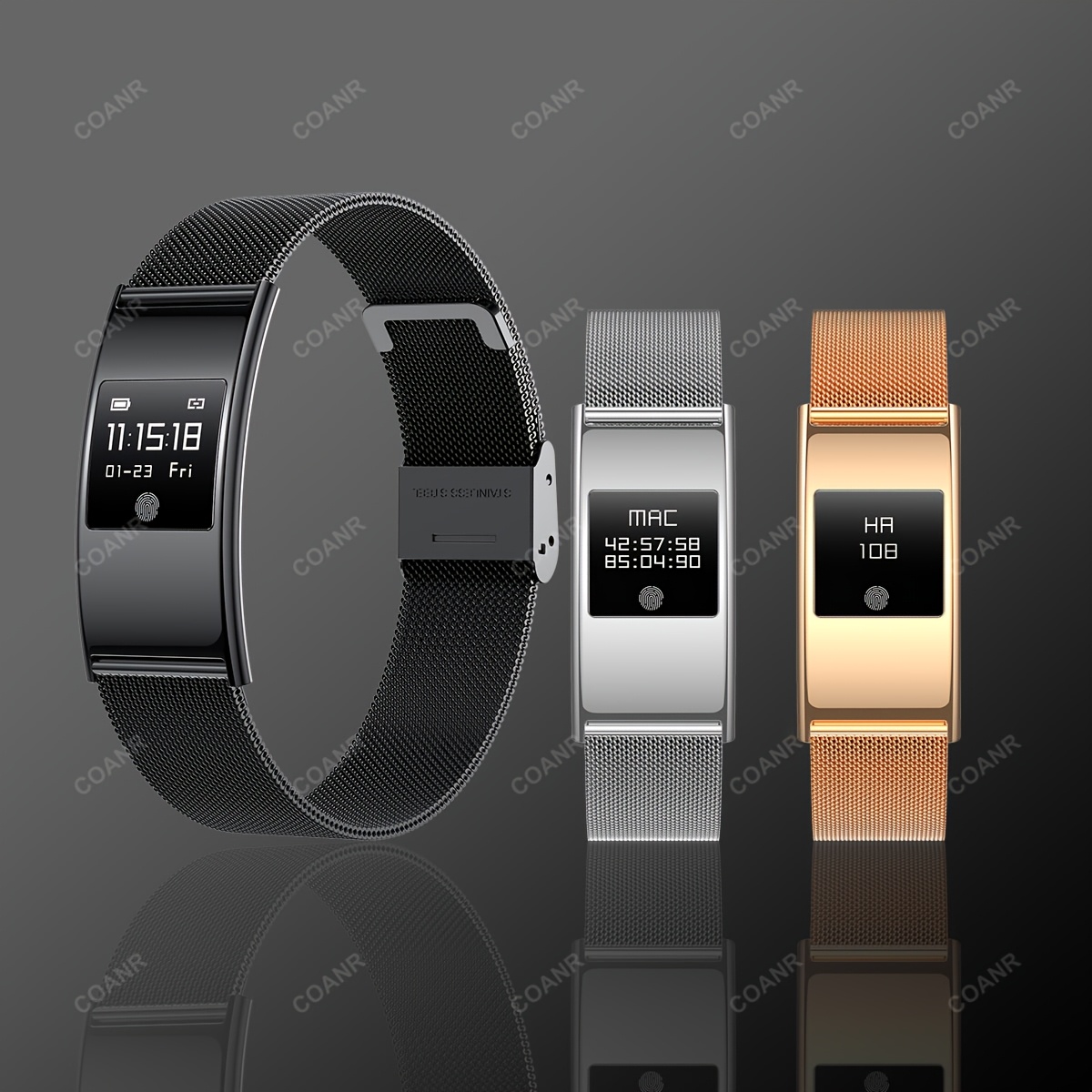 Compatible Sports Smartwatch for iPhone and Android
