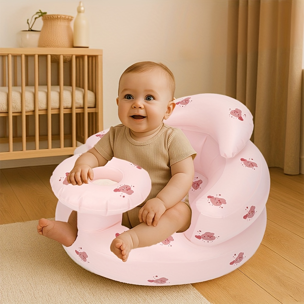 Child Learning Sitting Chair, Inflatable Seat Inflatable Sofa, Baby Learning Sitting and Standing Practice Training Seat, Child Learning Sitting Cushion, Christmas Halloween Gift