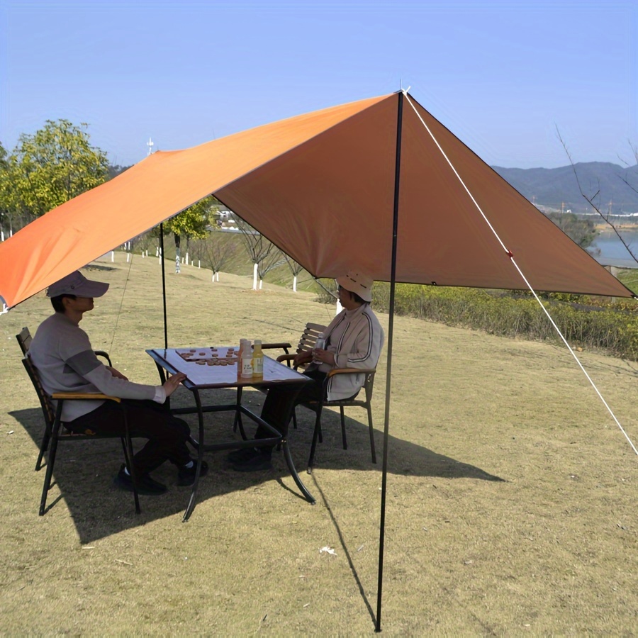

Canopy Camping Awning, Outdoor Sunshade Beach Sunshade, Portable Picnic Waterproof Awning